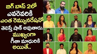 Watch Bigg Boss 2 Telugu Contestants Shocking Remuneration | Hero Nani Bigg Boss 2 Remuneration Video