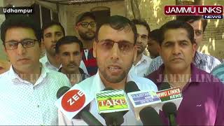 Watch Patwaris continue protest in Udhampur Video