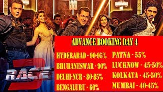 Watch RACE 3 Advance Booking Report Day 4 In DETAIL Video