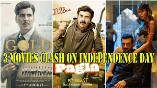 Watch GOLD Vs Yamla Pagla Deewana Phir Se Vs Satyamev Jayate Clash On Independence Day Video