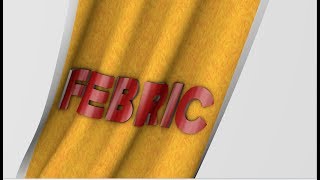 Watch Fabric Simulation with Deform Text in Cinema 4D Tutorial Video