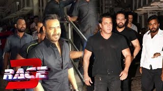 Watch Ajay Devgn At RACE 3 GRAND PREMIER | PVR JUHU | Salman Khan Video