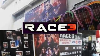 Watch Salman Khan FANS DECORATE THEATRE For RACE 3 - Watch Video Video