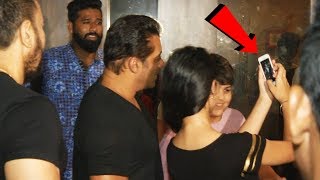 Watch Salman Khan Clicks Selfie With Kids During RACE 3 NIGHT PARTY Video
