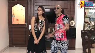 Watch Sapna Choudhary With Akash Dadlani Promoting Bang Bang Song Video