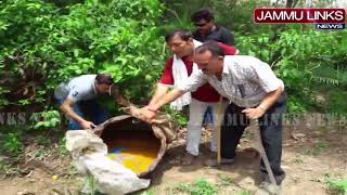 Watch Over 1,300 kgs Lahan, 25 litres of illicit liquor destroyed, 2 held Video