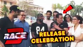 Watch RACE 3 Team Celebrates Release Of The Film | Salman Khan, Jacqueline, Bobby, Daisy, Freddy, Remo Video