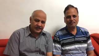Watch Dy CM Manish Sisodia Suspiciously says LG wil try to take us Forcefully Video
