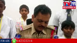 Watch STATE KARATE GOLD MEDALS PRESENTED TO STUDENTS BY CI MEDCHAL | Tv11 News | 19-12-2017 Video