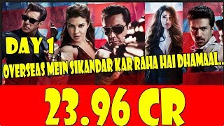Watch Race 3 Box Office Collection In Overseas Day 1 Video