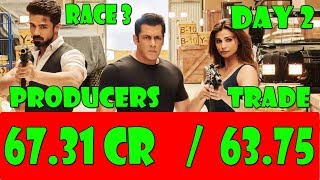 Watch RACE 3 Collection Day 2 I Producers Vs Trade Figure Video