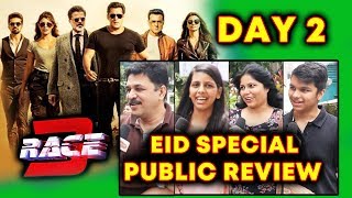 Watch RACE 3 PUBLIC REVIEW | EID SPECIAL DAY 2 | Salman Khan Video