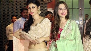 Watch Mouni Roy And Sanjeeda Sheikh At Salman's Sister Arpita Khan's EID Party 2018 Video