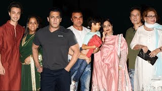 Watch Salman Khan's Family At Arpita Khan Sharma's Grand EID PARTY 2018 Video