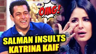 Watch Salman Khan INSULTS Katrina Kaif In Front Of RACE 3 CAST Video