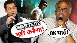 Watch Salman Khan IGNORES WANTED 2, Boney Kapoor UPSET Video