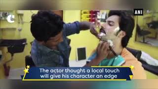 Watch Varun Dhawan visits local barber to get his look for 'Sui Dhaaga' Video