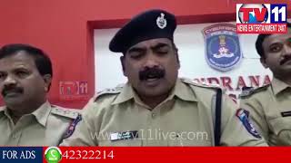 Watch TEAK & WOOD STOLEN GANG ARRESTED BY RAJENDRA NAGAR POLICE, HYD | Tv11 News | 04-01-2018 Video