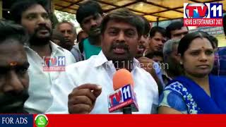 Watch GHMC OFFICIALS HULCHUL IN MOTINAGAR MILD TENSION BETWEEN SHOPKEEPERS AND GHMC | Tv11 News | Video