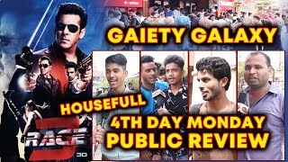 Watch RACE 3 | 4th DAY PUBLIC REVIEW | Gaiety Galaxy HOUSEFULL | Salman Khan Video