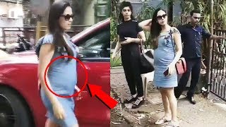 Watch Shahid Kapoor's wife Mira Rajput Flaunts Her Baby Bump in style to Paparazzi at Bandra Video