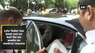 Watch Lalu Yadav admitted to Mumbaiâ€™s Asian Heart Institute Video