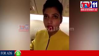 Watch JET AIRWAYS AIR HOSTESS CAUGHT WITH 3.2 CRORE HAWALA MONEY  | Tv11 News | 10-01-2018 Video