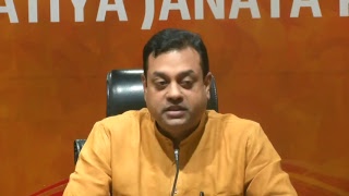 Watch Press by Dr Sambit Patra at BJP HQ, New Delhi Video
