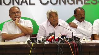 Watch AICC Press Briefing by Oommen Chandy on Action Plan to Strengthen The Party in  Andhra Pradesh Video