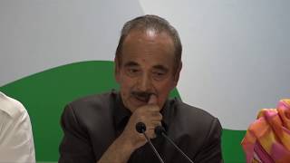 Watch BJP-PDP Break Up in Jammu & Kashmir: AICC Press briefing at Congress HQ Video