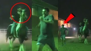 Watch Salman Khan RUNS FASTER Than Horse, Training Session With Zaheer Iqbal Video