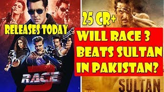 Watch RACE 3 Releases In Pakistan On June 22 2018 I Will It Beat Sultan Lifetime Record? Video