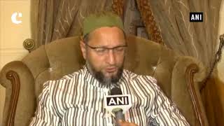 Watch BJP spreads hatred, communal poison against minorities: Owaisi Video