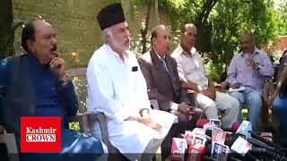 Watch A press conference held by Muzzafar Hussain shah Video