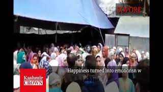 Watch Thousands attend funeral of Sopore policeman Video
