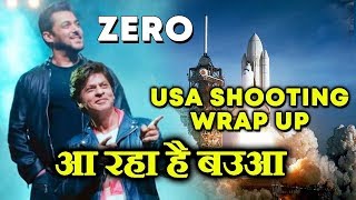 Watch Shahrukh Khan WRAPS UP Shooting For ZERO In United States Video