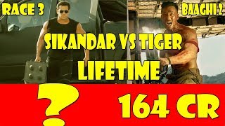 Watch Will RACE 3 Beat Baaghi 2 Lifetime Collection Of Baaghi 2? Salman Vs Tiger Shroff Video