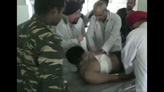 Watch Nine security men injured in grenade attack in Tral Video