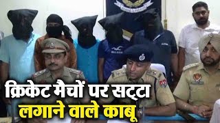 Watch Cricket à¤®à¥ˆà¤šà¥‹à¤‚ à¤ªà¤° à¤¸à¤Ÿà¥à¤Ÿà¤¾ à¤²à¤—à¤¾à¤¨à¥‡ à¤µà¤¾à¤²à¥‡ Gang à¤•à¥‡ à¤ªà¤¾à¤‚à¤š à¤®à¥‡à¤‚à¤¬à¤° à¤—à¤¿à¤°à¤«à¥à¤¤à¤¾à¤° Video