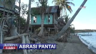 Watch Rumah Warga Hampir Roboh Akibat Abrasi Video