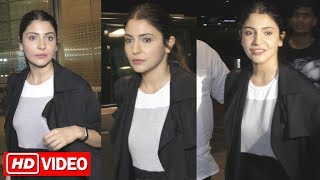 Watch Anushka Sharma LEAVES To New York For Raju Hirani's Film Shoot Video