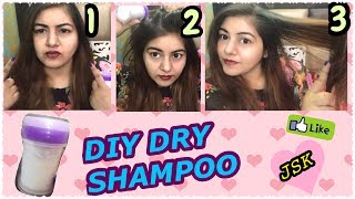 Watch DIY Natural Dry Shampoo - DEMO/How to use Dry Shampoo to Get Silky, Bouncy hair in 2 minutes Video
