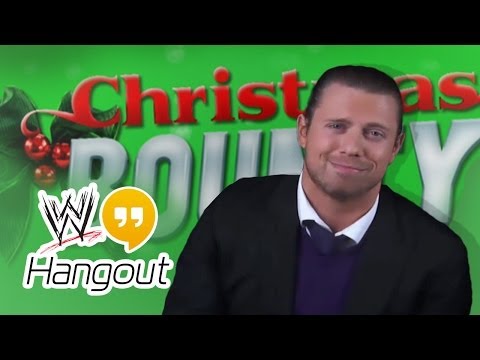Watch Members of the WWE Universe HANGOUT with Miz - Christmas Bounty Hangout -WWE Wrestling Video Video