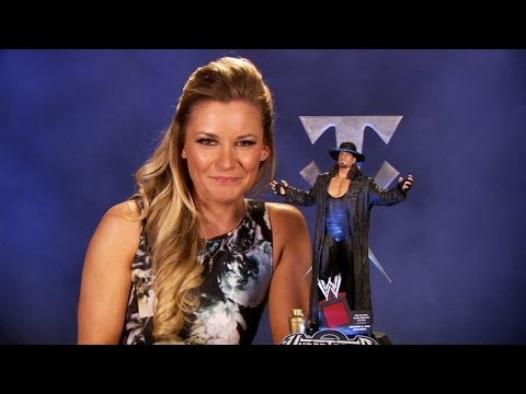 Watch WWE Icon Series Undertaker resin statue unboxing with Renee Young - WWE Wrestling Video Video