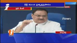Watch Union Minister JP Nadda Speaks To Media After Central Cabinet Meeting Ends | Delhi | iNews Video
