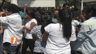 Watch Hyderabad People Celebrate Holi Festival Events At Jubilee Hills | iNews Video