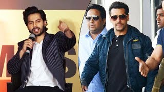 Watch Varun Dhawan REACTION On Salman Khan's HUGE Stardom Video