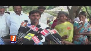 Watch Students Dharna at School Over Food Problems | Khammam District | iNews Video