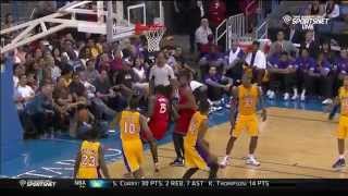Watch NBA: Anthony Bennett Posterizes Robert Upshaw Video