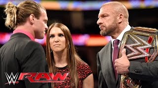 Watch Dolph Ziggler takes a stand against The Authority: Raw, March 14, 2016 Video